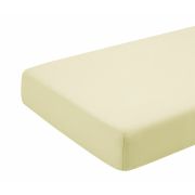 Cearceaf crem, cu elastic, din bumbac, 70x110 cm KDECE110C