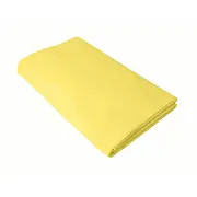 Cearceaf galben, cu elastic, din bumbac, 100x200 cm KDECE1002G