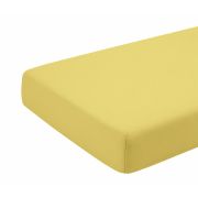 Cearceaf galben, cu elastic, din bumbac, 60x85 cm KDECE85G