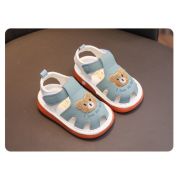 Sandalute bleu cu piuitoare - bear family md2025su13-1-sa45