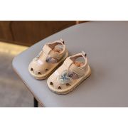 Sandalute crem cu piuitoare - fluturas md2025su12-1-sa47