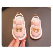 Sandalute roz cu piuitoare - bear family mb2025su13-4-sa45