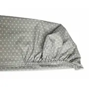 Cearceaf Shiny, cu elastic, din bumbac, 60x120 cm KDECE60120SH