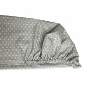Cearceaf Shiny, cu elastic, din bumbac, 63x127 cm KDECE63127SH