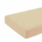 Cearceaf cappuccino, cu elastic, din bumbac, 60x85 cm KDECE6085CCPP
