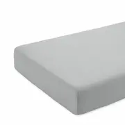 Cearceaf gri, cu elastic, din bumbac, 60x120 cm KDECE120GRI