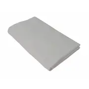 Cearceaf gri, cu elastic, din bumbac, 60x120 cm KDECE120GRI