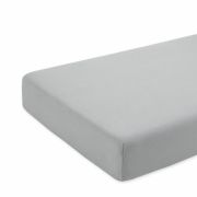 Cearceaf gri, cu elastic, din bumbac, 70x160 cm KDECE160GRI