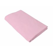 Cearceaf roz, cu elastic, din bumbac, 100x200 cm KDECE1002R