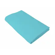 Cearceaf turcoaz, cu elastic, din bumbac, 52x95 cm KDECE95T