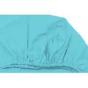 Cearceaf turcoaz, cu elastic, din bumbac, 60x107 cm KDECE60107T