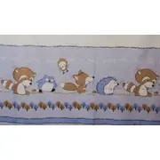 Lenjerie pat copii Odette Blue, din bumbac, 100x135 cm KDEHP100135HP4060ODTB