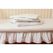 Plapuma alba, din bumbac, 160x200 cm, 100 gr - Vara KDEPS160200