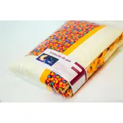 Protectie jumatate patut 60 x 120 cm Maruntei rosii cu galben fond crem KDE35NBMRC