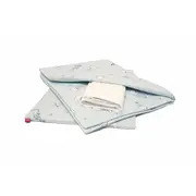 Lenjerie pat copii Ursuletul Martinica Albastru, din bumbac, 60x120 cm, 75x100 cm set 3 piese KDELP3753560120UMA