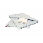 Lenjerie pat copii Ursuletul Martinica Albastru, din bumbac, 70x110 cm, 100x135 cm set 4 piese KDELP41004070110UMA