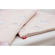 Lenjerie pat copii Ursuletul Martinica Roz, din bumbac, 52x95 cm, 75x100 cm set 3 piese KDELP375355295UMR