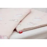 Lenjerie pat copii Ursuletul Martinica Roz, din bumbac, 63x127 cm, 100x135 cm set 4 piese KDELP41004063127UMR