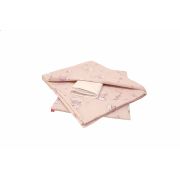 Lenjerie pat copii Ursuletul Martinica Roz, din bumbac, 63x127 cm, 100x135 cm set 4 piese KDELP41004063127UMR