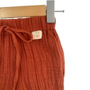 Pantaloni bufanti de vara pentru copii din muselina,  Summer Toffee, 12-24 luni KDEPBM1218ST