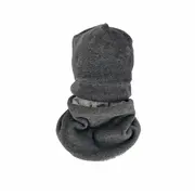 Set caciula cu guler Fleece Gray, 46-48 cm KDECPF1836GR