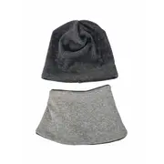 Set caciula cu guler Fleece Gray, 46-48 cm KDECPF1836GR