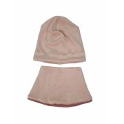 Set caciula cu guler Fleece Pink, 50.5-52 cm KDECPF68PINK