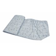 Set cearceafuri Blue Ducks, cu elastic, din bumbac, 60x120 cm KDECE260120BLDK