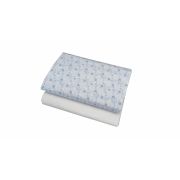 Set cearceafuri Blue Moon, cu elastic, din bumbac, 52x95 cm KDECE25295BLMOO