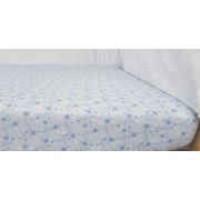 Set cearceafuri Blue Moon, cu elastic, din bumbac, 70x110 cm KDECE270110BLMOO