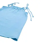 Top cu snur pentru copii, din muselina, Bluebird, 6-7 ani KDETSM67GBB