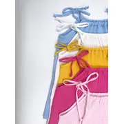 Top cu snur pentru copii, din muselina, Bluebird, 6-7 ani KDETSM67GBB