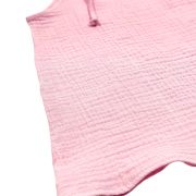 Top cu snur pentru copii, din muselina, Magic Pink, 12-18 luni KDETSM1224WLP