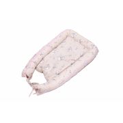 Baby Nest Ursuletul Martinica roz - culcus bebelus pentru dormit, reversibil, multifunctional 100 x 60 cm KDEBN100UMR