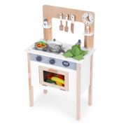 Bucatarie din lemn pentru copii cu accesorii, 48 x 26 x 77 cm, ecotoys hm232569 edeedihm232569