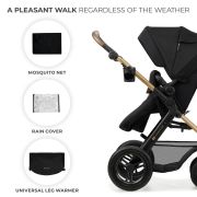 CARUCIOR MULTIFUNCTIONAL KINDERKRAFT MOOV 2 AIR 4IN1 PURE BLACK VIVKSMOOV02BLK4000