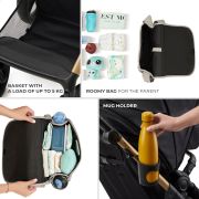 CARUCIOR MULTIFUNCTIONAL KINDERKRAFT MOOV 2 EVA 4IN1 MOON GREY VIVKSMOOV2GRYEV400