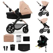 CARUCIOR MULTIFUNCTIONAL KINDERKRAFT MOOV 2 EVA 4IN1 SAND BEIGE VIVKSMOOV2BEGEV400