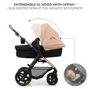 CARUCIOR MULTIFUNCTIONAL KINDERKRAFT MOOV 2 EVA 4IN1 SAND BEIGE VIVKSMOOV2BEGEV400
