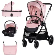 Carucior chipolino marbella 3 in 1 pink marshmallow hubkkmrb02505pm