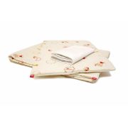 Lenjerie pat copii Mici Indieni, din bumbac, 70x110 cm, 110x125 cm set 4 piese KDELP41103570110MI