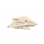Lenjerie pat copii Mici Indieni, din bumbac, 70x120 cm, 110x125 cm set 4 piese KDELP41103570120MI