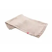 Paturica pufoasa de plus bej, din polyester, 75x75 cm KDEPPB7575