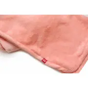 Paturica pufoasa de plus roz, din polyester, 100x120 cm KDEPPR100120