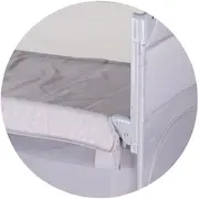 Patut pliabil chipolino relax cloud cu laterala culisanta hubkosire257cl