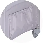 Patut pliabil chipolino relax cloud cu laterala culisanta hubkosire257cl