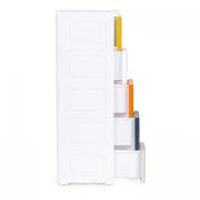 Raft pe roti cu 5 compartimente pentru depozitarea jucariilor modernhome - multicolor edeedipjjcbs0019-05b