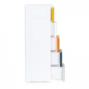 Raft pe roti cu 5 compartimente pentru depozitarea jucariilor modernhome - multicolor edeedipjjcbs0019-05b