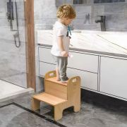 Turn de invatare din lemn, 31.5 x 36.5 x 39 cm, ecotoys esc-w-062 edeediesc-w-062