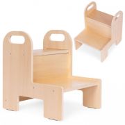 Turn de invatare din lemn, 31.5 x 36.5 x 39 cm, ecotoys esc-w-062 edeediesc-w-062